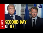 LIVE: Second day of the G7 summit in Évian-les-Bains, France