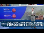 ZÖLLE: Dealmaker Trump hat zugeschlagen! – Wie die EU Schritt für Schritt einknickte!