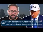 NAHOST: Brisanter Geheimdienstbericht aufgetaucht! Diese Nachricht verhagelt Trump die Stimmung
