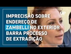 Falta de informações sobre endereço oficial de Carla Zambelli no exterior barra início de extradição