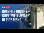 Grenfell inquiry finds 'systematic dishonesty' from cladding firms and government 'complacency'