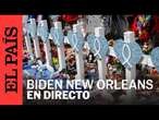 DIRECTO | Joe Biden asiste al memorial por atentado en Nueva Orleans | EL PAÍS