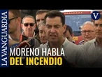 El presidente de la Junta de Andalucía confirma el número de víctimas del incendio Los Gallardos
