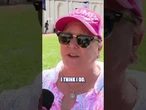 Woman cools off in BAPTISM POOL after overheating at Great American Fair #shorts #us #news #foxnews
