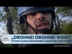 UKRAINE-FRONT: „Drohne! Drohne! Weg!“ – Putins Kamikazedrohnen jagen WELT-Reporter durch Kampfgebiet