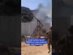 IDF soldiers aiming the trebuchet at the Lebanon border