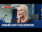 White House Press Briefing as Iran-Israel ceasefire continues
