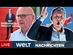 BRANDENBURG: Wahlkampf im Endspurt! AfD-Höcke wirbt um Stimmen - Woidke zeigt Kampfgeist | LIVE