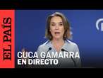 DIRECTO | Cuca Gamarra clausura la III Escuela Gregorio Ordóñez junto a José María Aznar | EL PAÍS