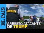 EE UU | Momento del arresto de Ryan Wesley Routh sospechoso por ataque a Donald Trump | EL PAÍS