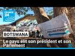 Le Botswana élit son président et son Parlement • FRANCE 24