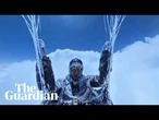 Paraglider survives accidental 8,500 metres-high flight in China
