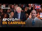 REINO UNIDO: BORIS JHONSON ARROPA a RISHI SUNAK en unos COMICIOS que va a la DERROTA de los TORIES |