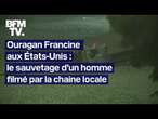 États-Unis: un homme bloqué par les inondations jusqu’à ce qu’un autre vienne le secourir