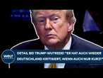 ANKARA: Detail bei Trump-Wutrede! "Er hat auch wieder Deutschland kritisiert, wenn auch nur kurz!"