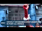 HAITI: Medizinstudierende in Port-au-Prince beschossen – Uni-Klinik seit zwei Jahren geschlossen