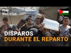 GAZA: La ONU DENUNCIA que el REPARTO DE AYUDA es "CAÓTICO, INDIGNO e INSEGURO" | RTVE Noticias