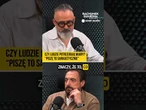 Czy ludzie potrzebują wiary? "Piszę to sarkastycznie"