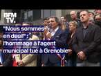 L'hommage d'Éric Piolle à l'agent municipal tué à Grenoble