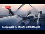 Sky News at launch of long-range drones as top secret Ukrainian unit strikes Russia