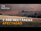 INCENDIO MÉNTRIDA: La UME se suma a los TRABAJOS de EXTINCIÓN del FUEGO que tiene VARIOS FOCOS
