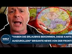 UKRAINE-KRIEG: "Haben die Erlaubnis bekommen, diese Karte auszurollen!" Brisante News von der Front!