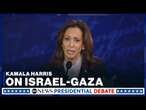 Harris adopts Biden's view on Israel-Gaza, says war must end