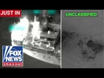 JUST IN: US fires Hellfire missiles at vessel in Strait of Hormuz