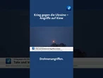 Russland und die Ukraine haben Luftangriffe auf ihre jeweiligen Hauptstädte geflogen #tagesschau