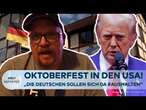 US-WAHLKAMPF: Oktoberfest in Georgia! Liebe zu Deutschland trifft Liebe zu Donald Trump!