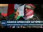 ISRAEL: Verteidigungsminister Katz meldet Tod von Hamas-Sprecher Abu Ubaida