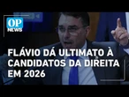 Flávio diz que candidato de Bolsonaro em 2026 precisará sustentar indulto ao pai | O POVO NEWS