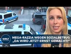 HAMBURG: Razzia gegen Banden! Verdacht auf Sozialbetrug! Unterkunft für Flüchtlinge im Fokus