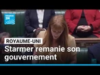 Royaume-Uni : Starmer remanie son gouvernement après la démission de sa numéro 2 • FRANCE 24
