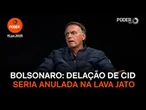 Delação de Cid teria sido anulada na Lava Jato, diz Bolsonaro