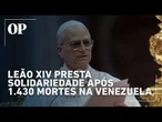 Leão XIV presta solidariedade a venezuelanos após 1.430 mortes por terremotos