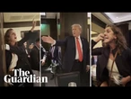 Pro-Palestinian protesters interrupt Trump dinner in DC