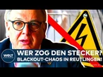 REUTLINGEN: Tausende Haushalte wieder mit Strom versorgt! Bürgermeister bringt Licht ins Dunkle!