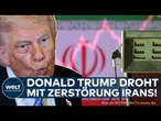IRAN-KONFLIKT: Öl-Schock droht! Trump droht mit Zerstörung! Eskaliert der Iran-Krieg jetzt völlig?