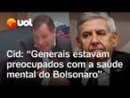 Militares se preocuparam com saúde mental de Bolsonaro após eleição: 'Luto profundo', diz Cid