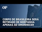 Corpo de brasileira será retirado de montanha na Indonésia apenas ao amanhecer, diz governo local