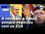 Reinaldo: Carta de Alckmin expressa indignação e nota que Brasil fez proposta e sempre negociou