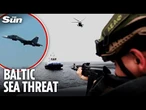 Desperate Russia deploys cruise missile carriers to Baltic Sea after Ukraine bomb blitz