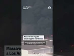 Massive fire engulfs a Los Angeles warehouse