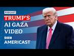 Why is Trump sharing an AI video of Gaza? | BBC Americast