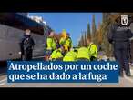 Dos jóvenes atropellados en Madrid por un coche que se dado a la fuga