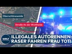 BERLIN: Männer rasen Frau bei illegalem Autorennen an der Wuhlheide tot - Täter festgenommen