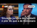 Caso Zambelli: situação jurídica de Carla é pior do que a de Bolsonaro, analista jurista