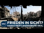 GAZA-KRIEG: Kommt es zur Feuerpause? Hamas entscheidet über Waffenruhe – Israel bereits zugestimmt
