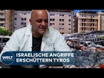 LIBANON: Israelische Angriffe erschüttern die antike Küstenstadt Tyros – im Überblick